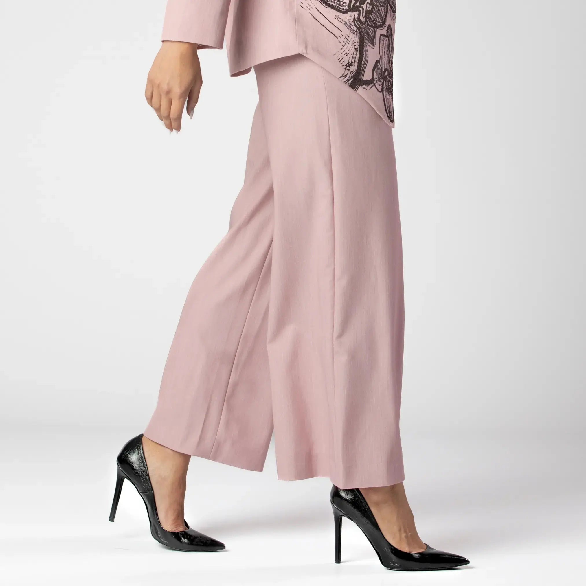 Pantalon Rose Élégance Droite Moda di Christine