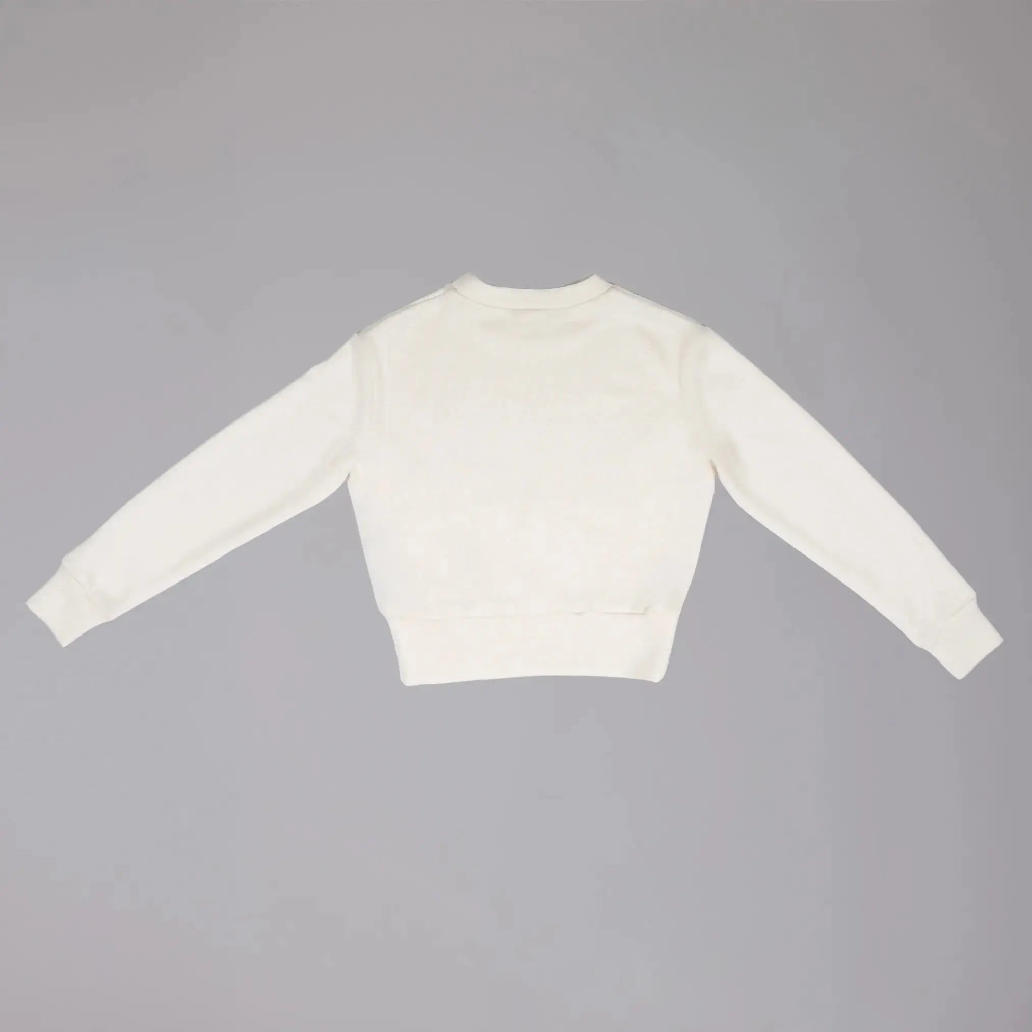 Pull Blanc avec Broderie Orchidée Moda di Christine