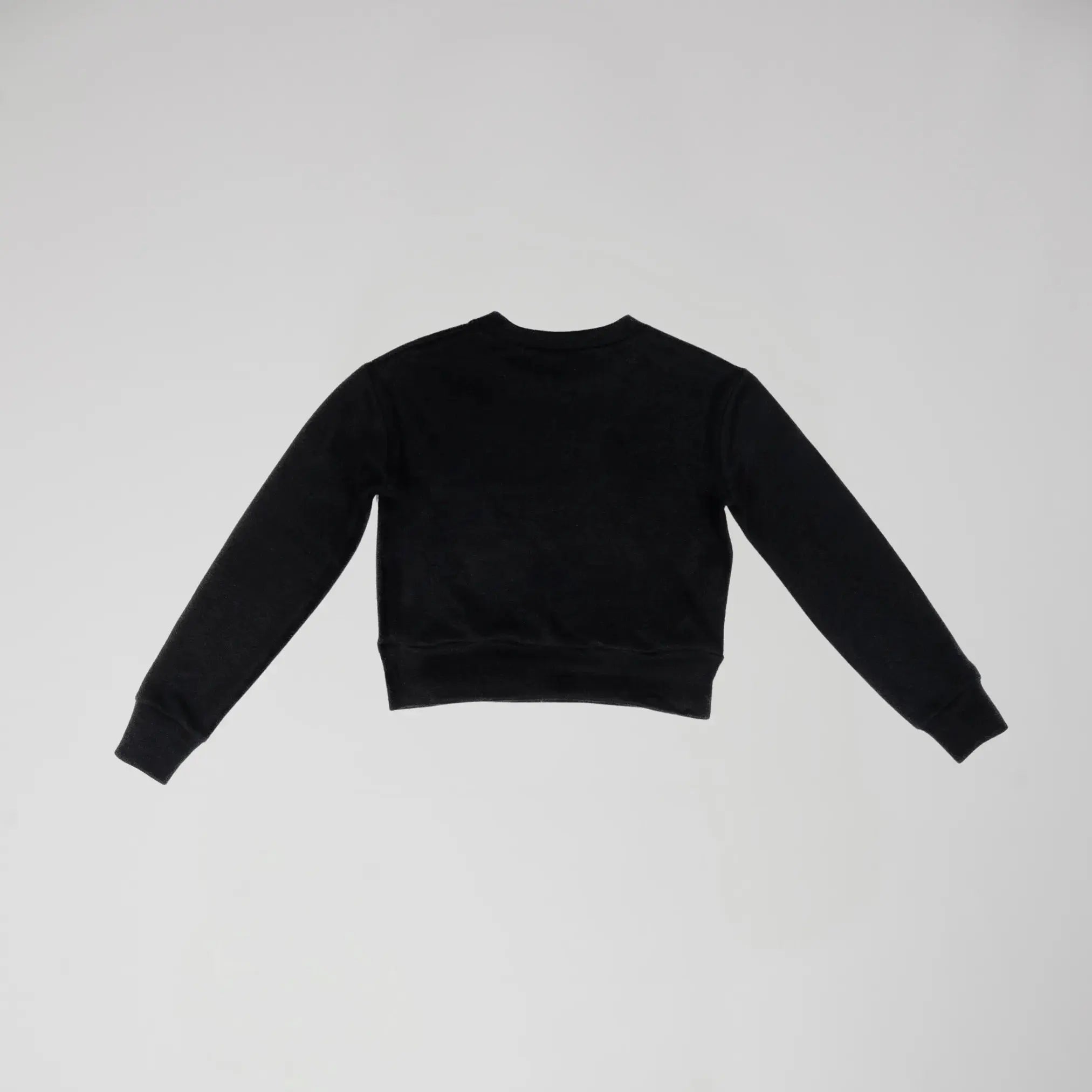 Pull Noir avec Broderie Orchidée Moda di Christine