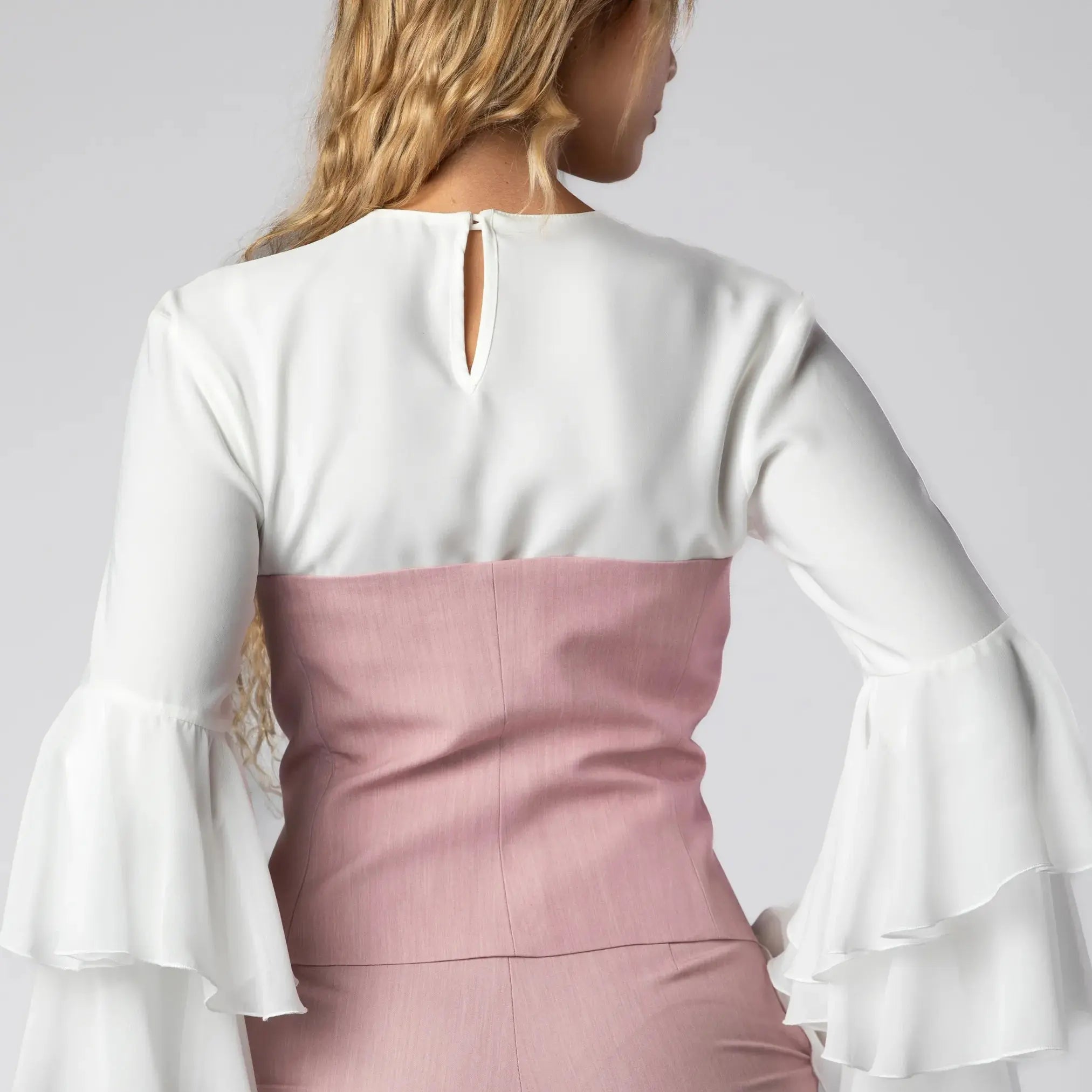 Top Corseté Rose Poudré Moda di Christine