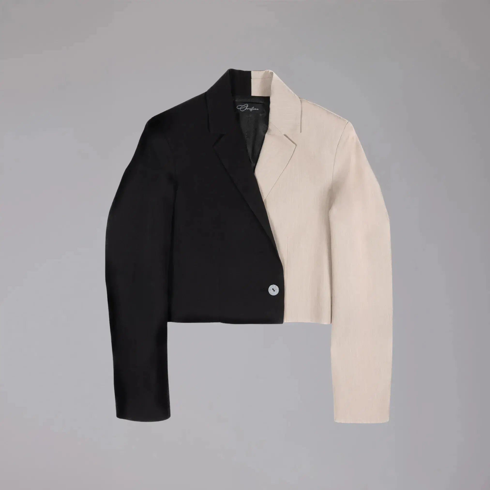 Pantalon Noir Élégance Droite Moda di Christine